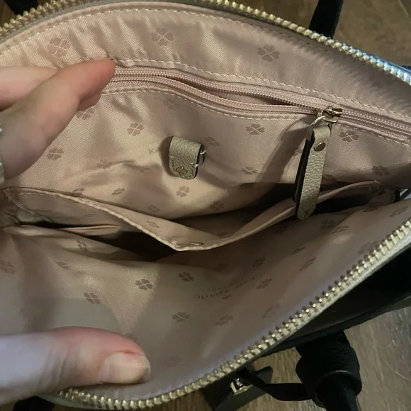 Kate Spade Margaux Medium Satchel Leather Shoulder Bag with matching wallet - Picture 7 of 13